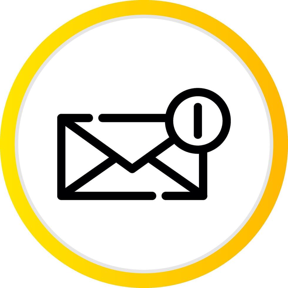 Email Creative Icon Design vector
