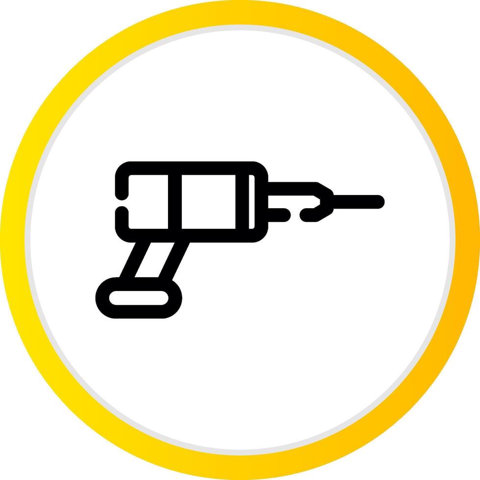Drill Creative Icon Design vector