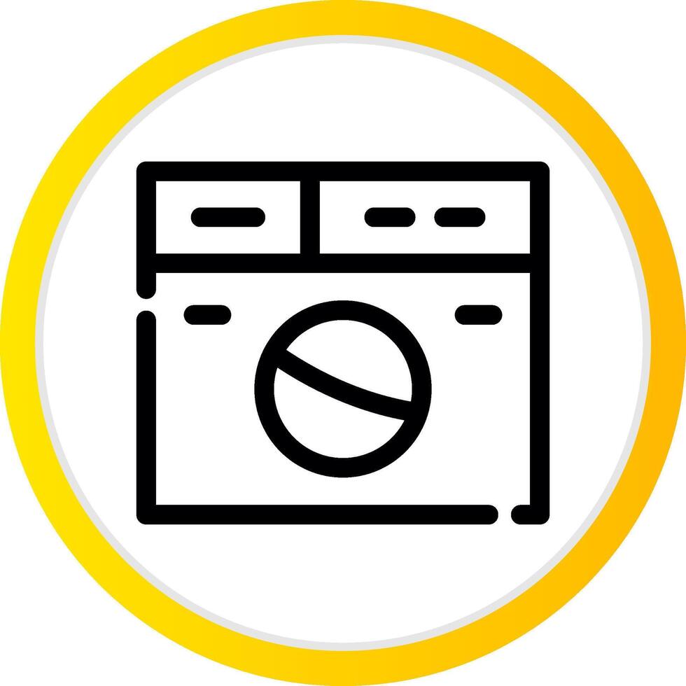 Laundry Creative Icon Design vector