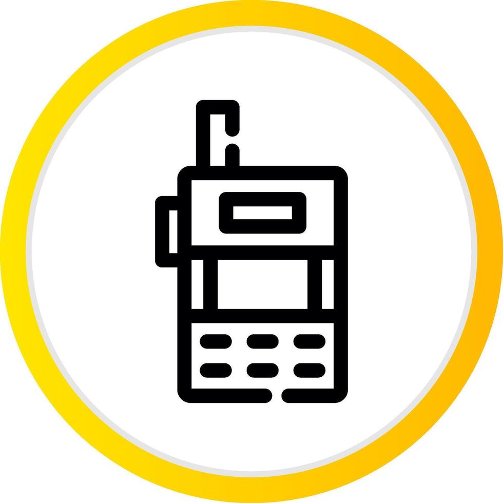 Transceiver Creative Icon Design vector