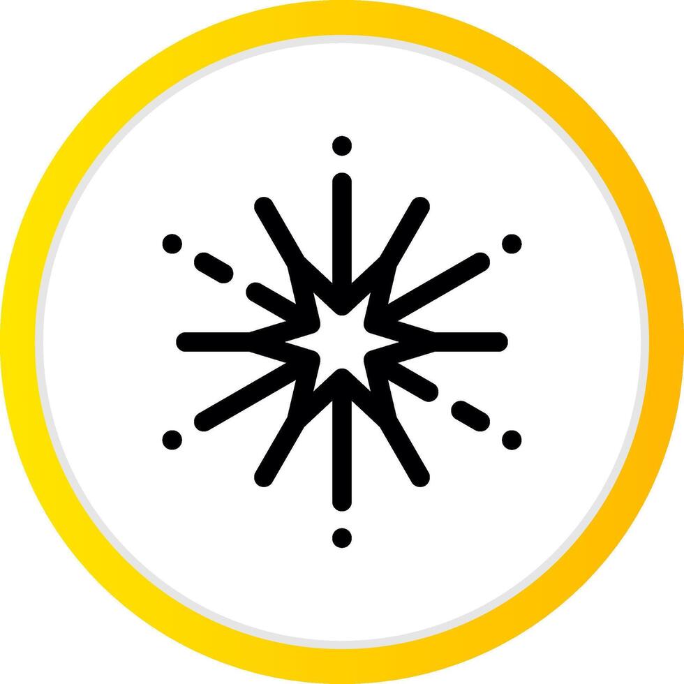 Star Creative Icon Design vector