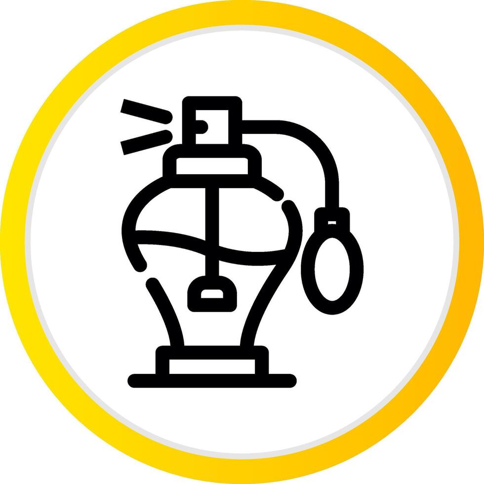 Perfume Creative Icon Design vector