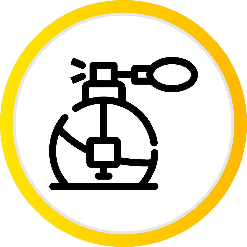 Perfume Creative Icon Design vector
