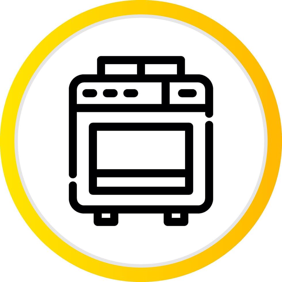 Stove Creative Icon Design vector