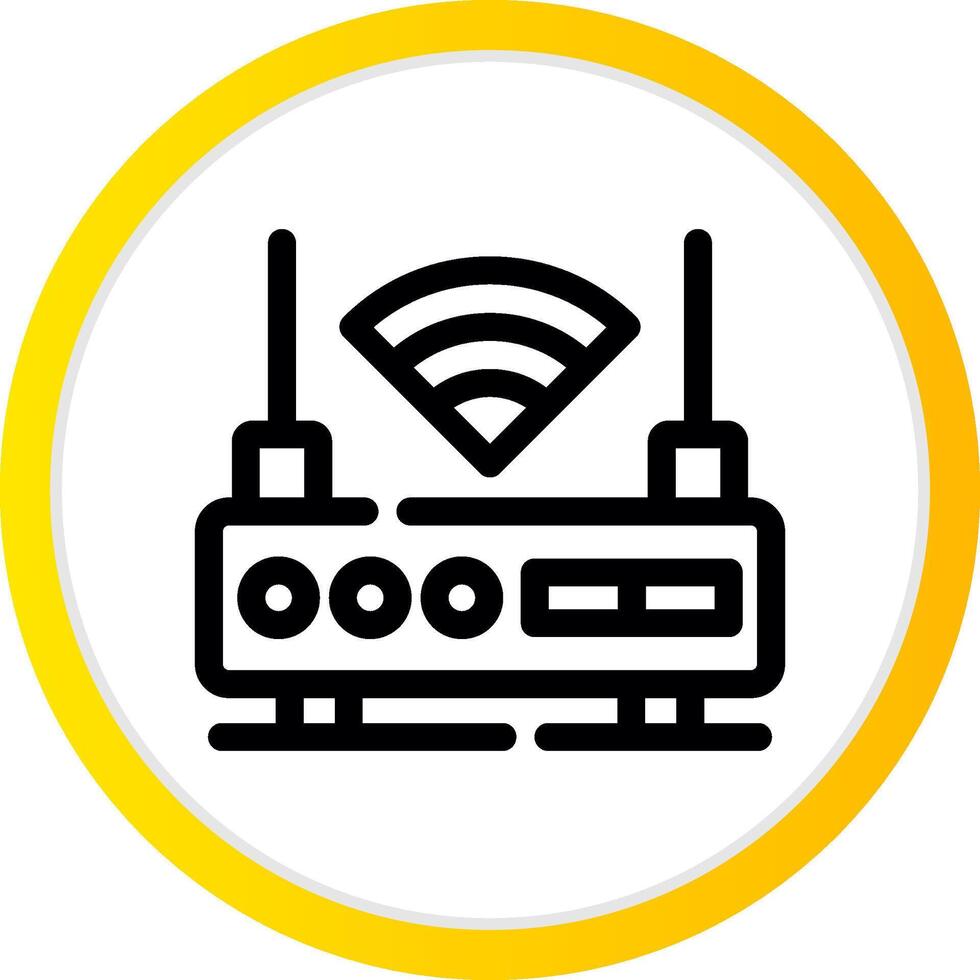 diseño de icono creativo wifi vector