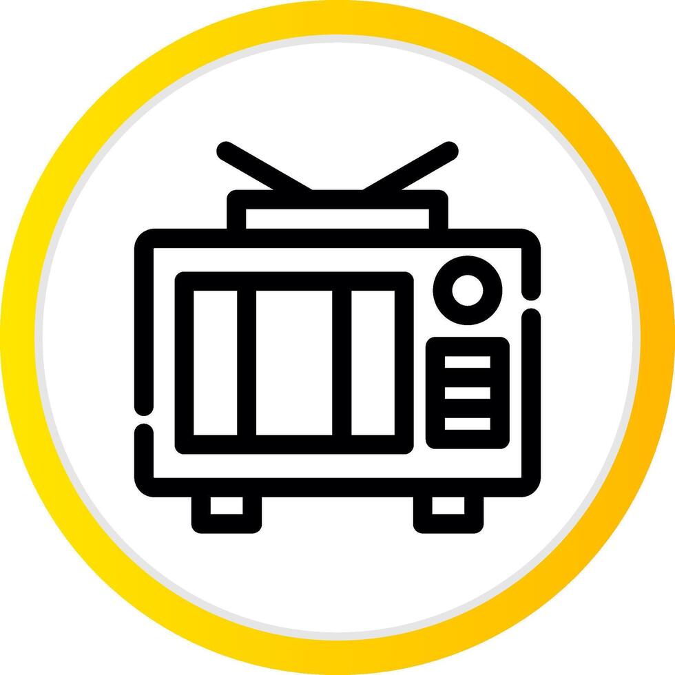 Tv Creative Icon Design vector