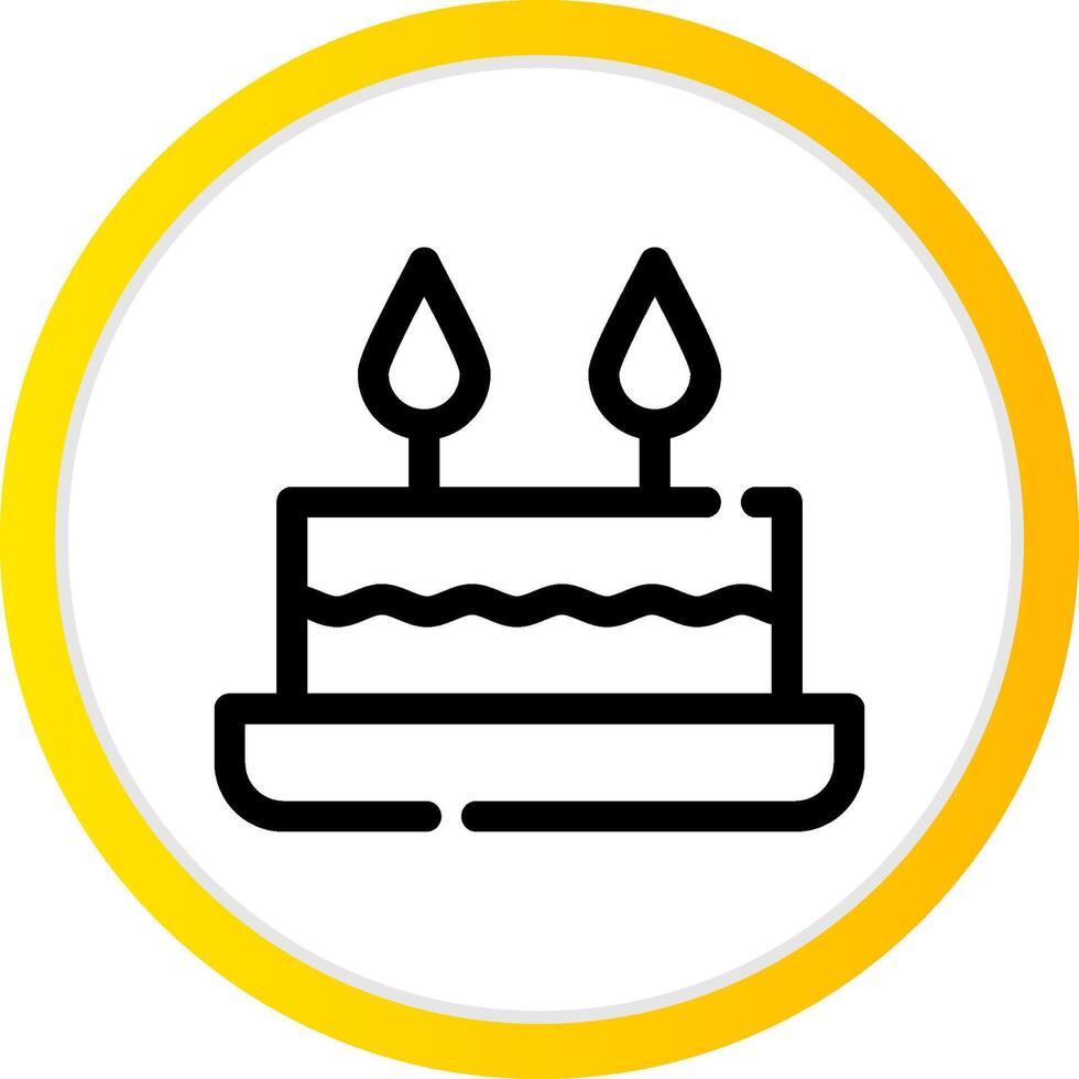 Cake Creative Icon Design vector