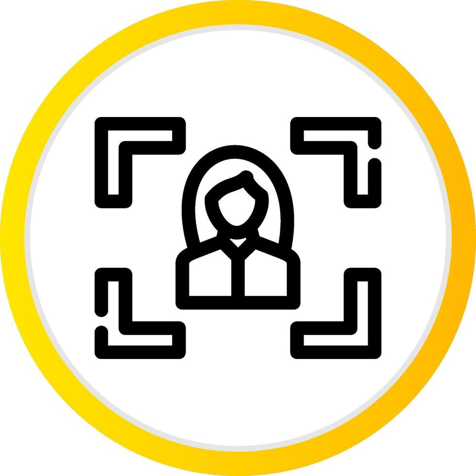 Portrait Creative Icon Design vector