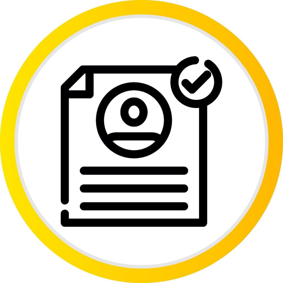 Hired Creative Icon Design vector