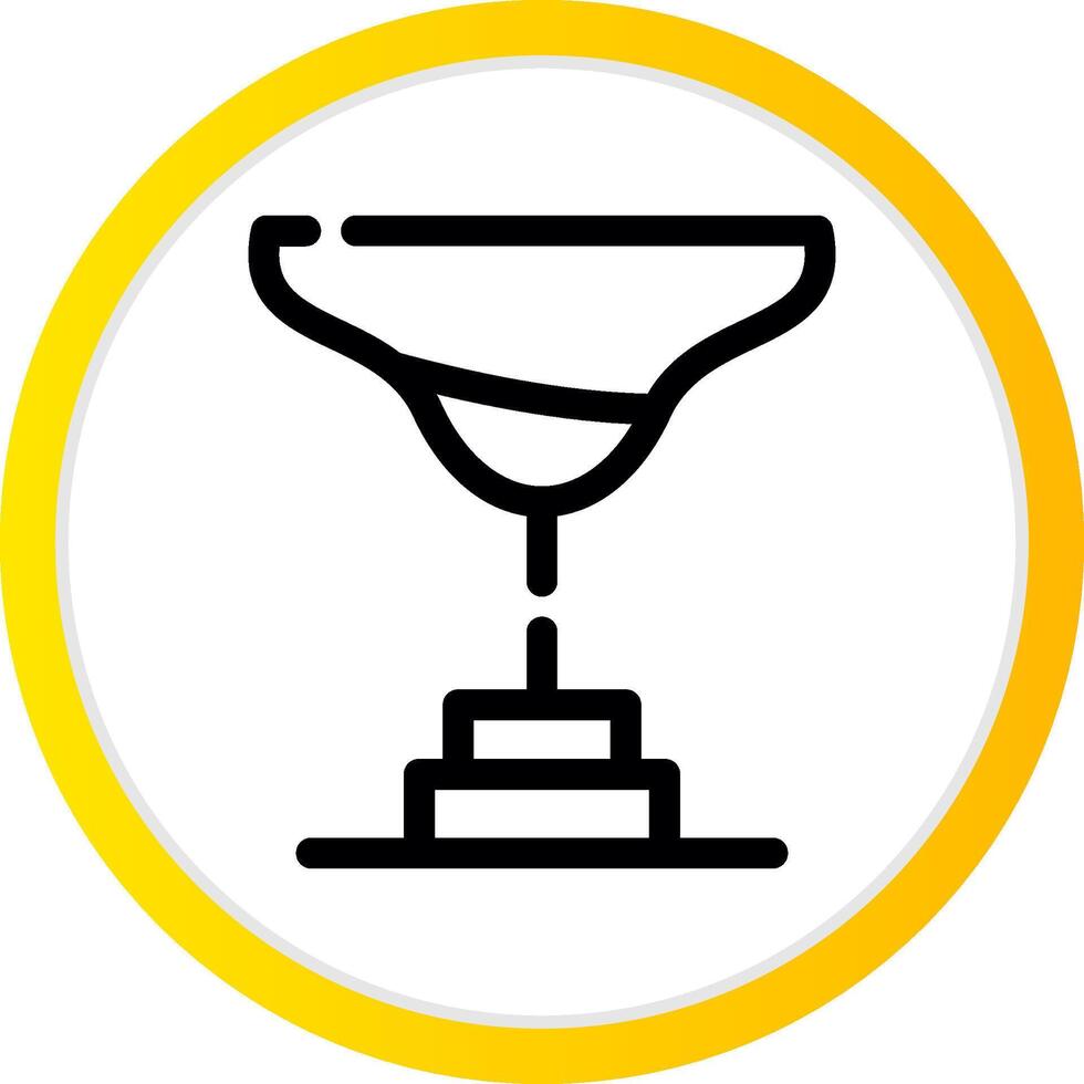 Martini Creative Icon Design vector