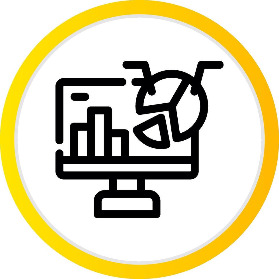 Data Analytics Creative Icon Design vector
