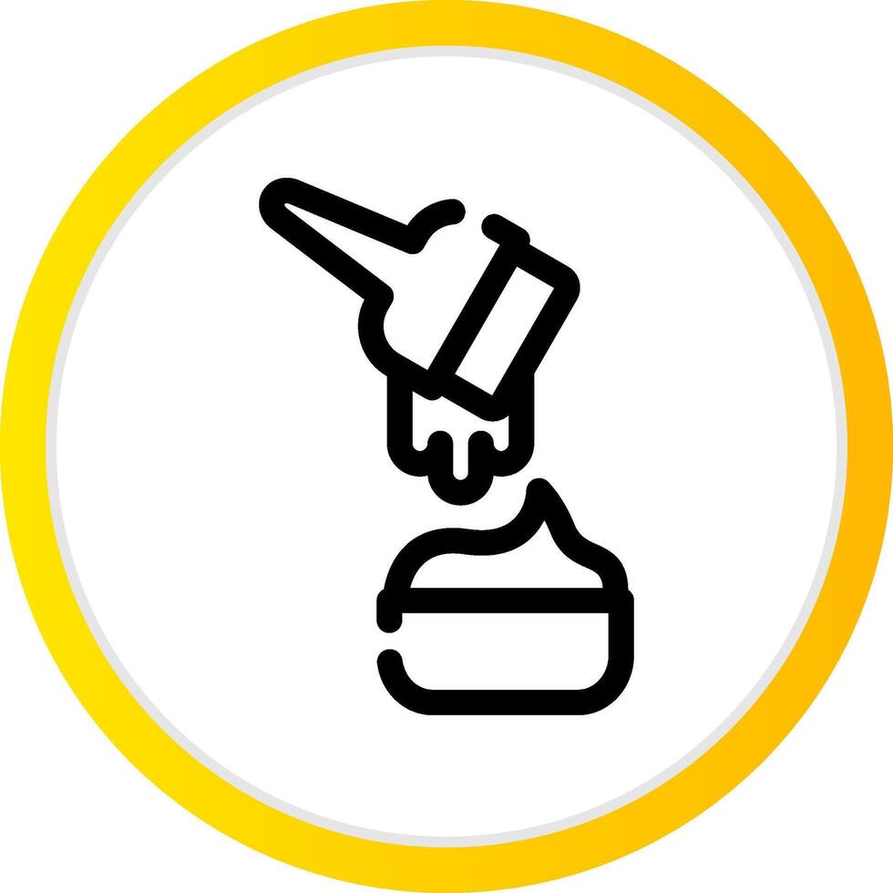 Dye Creative Icon Design vector