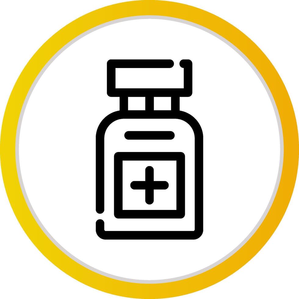 diseño de icono creativo de medicamentos vector