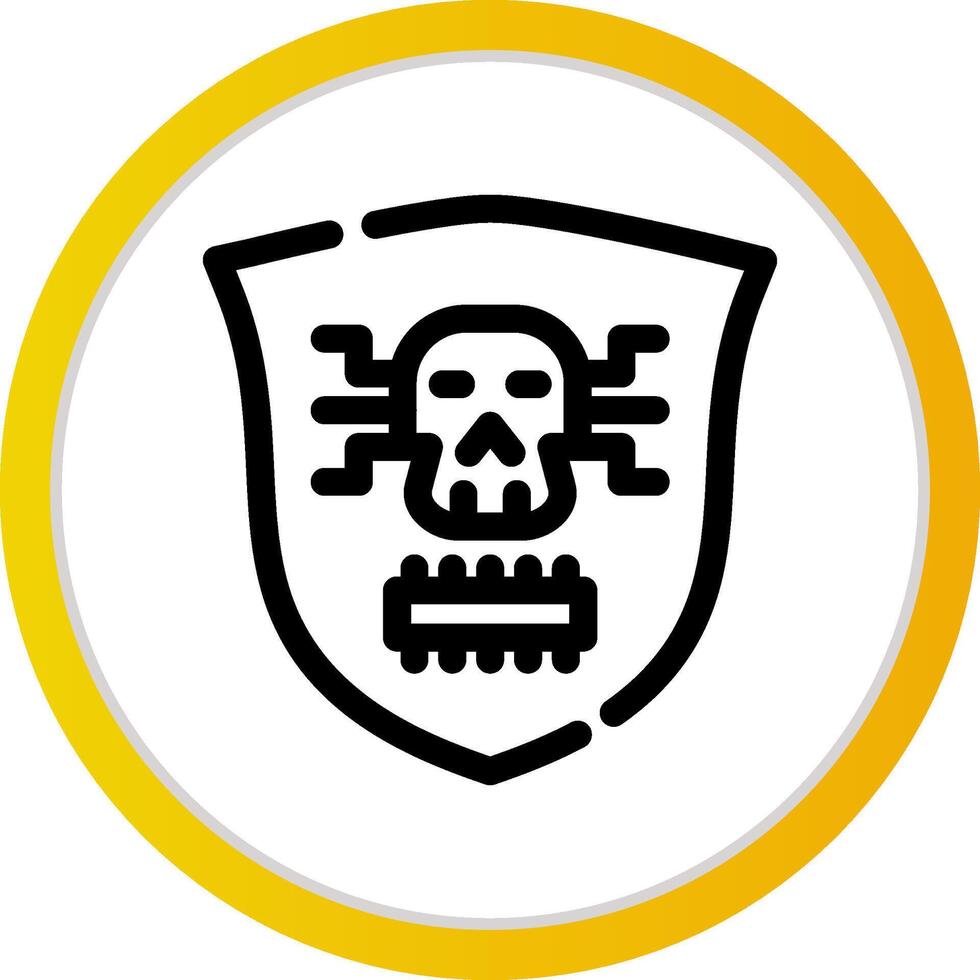 Malware Creative Icon Design vector