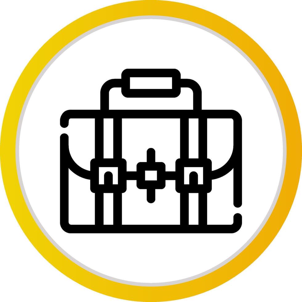 Briefcase Creative Icon Design vector