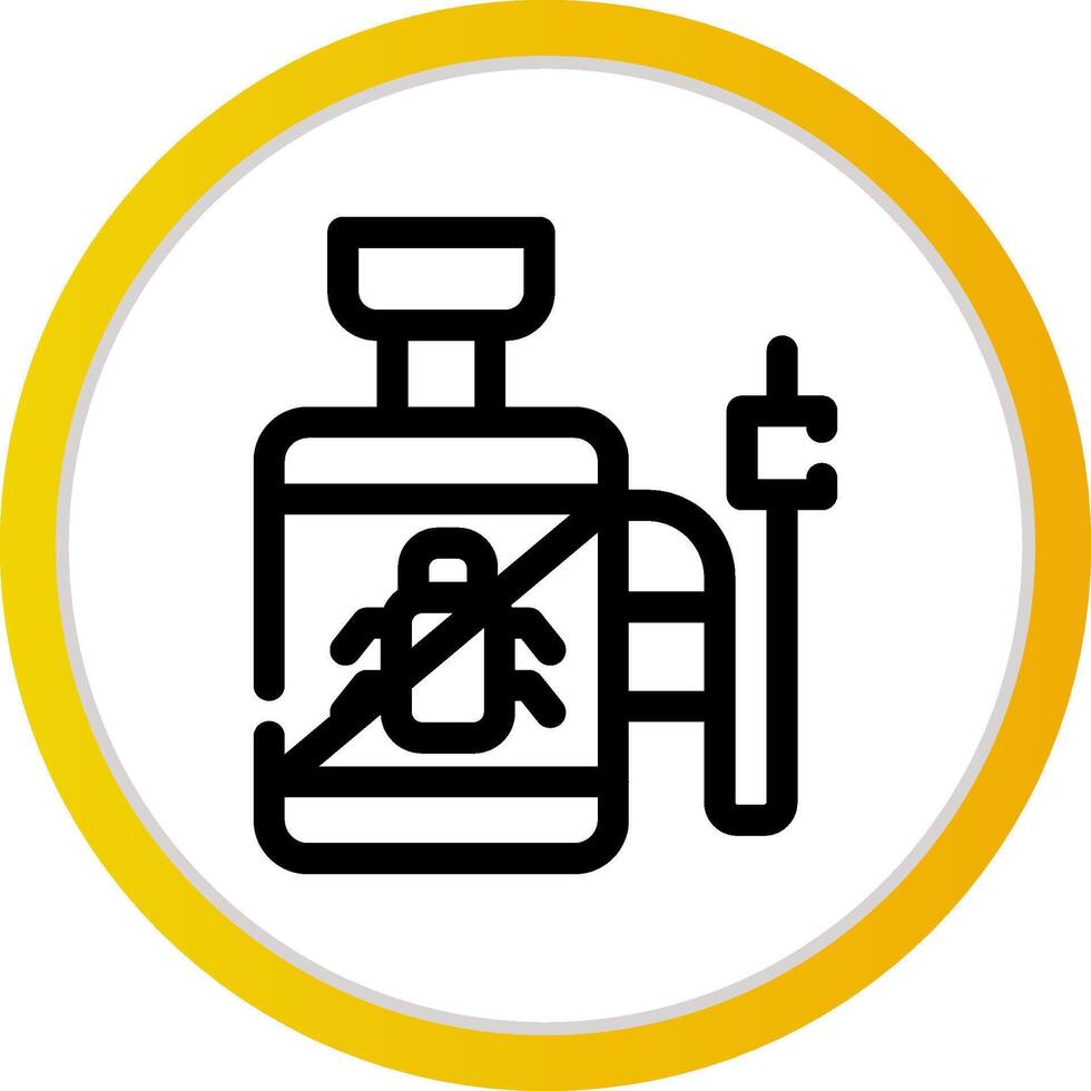 Pesticide Creative Icon Design vector