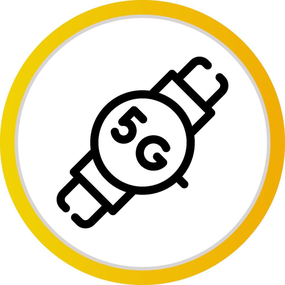 Smart Watch Creative Icon Design vector