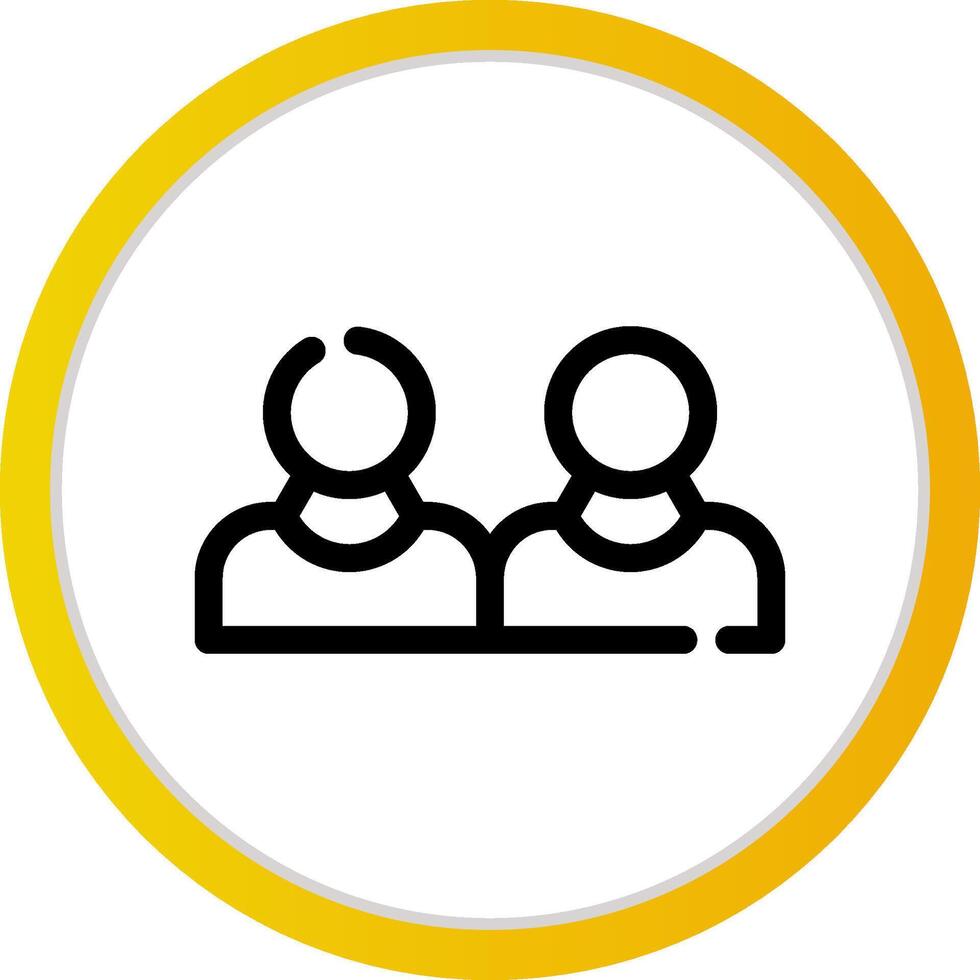 Audience Creative Icon Design vector