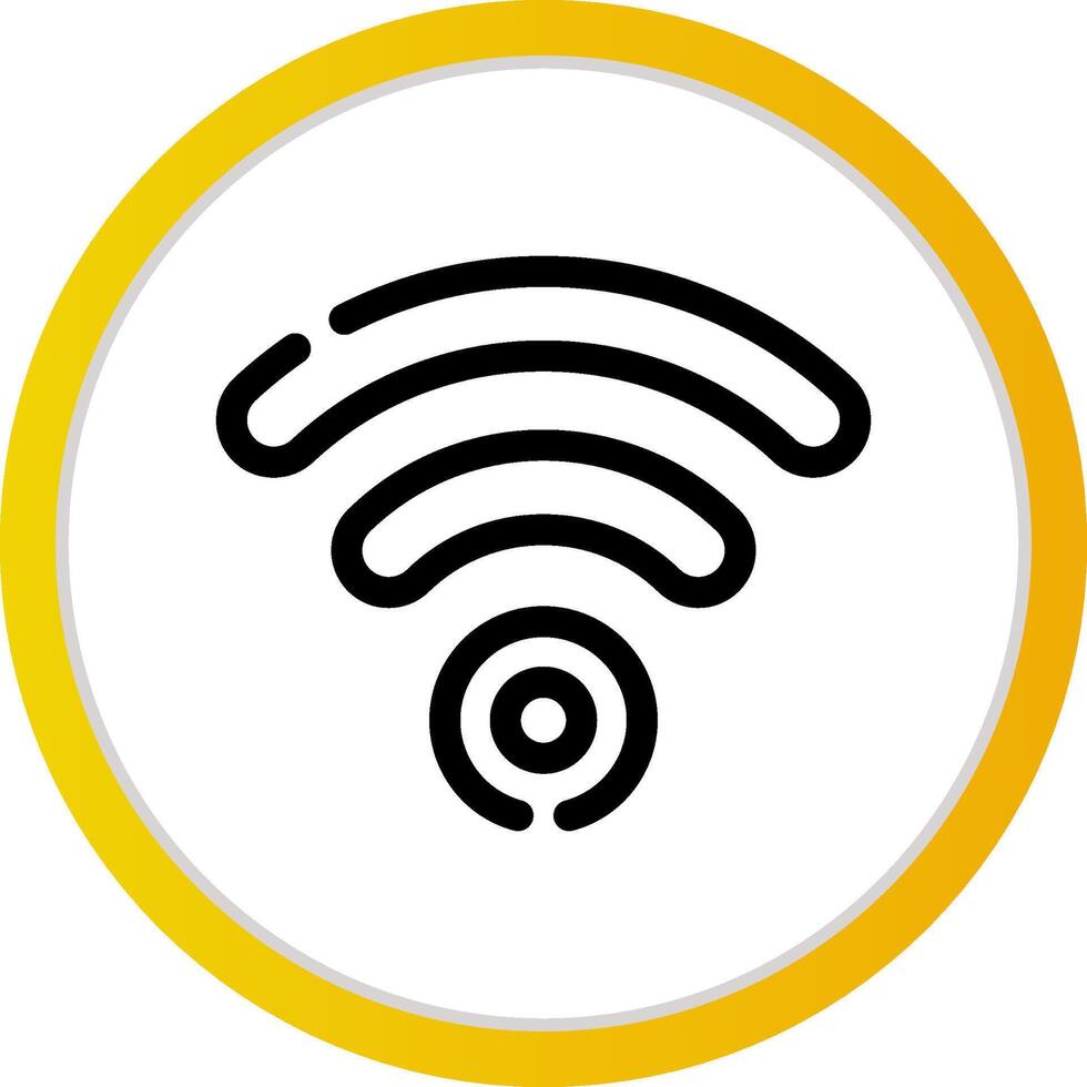 Wifi Creative Icon Design vector
