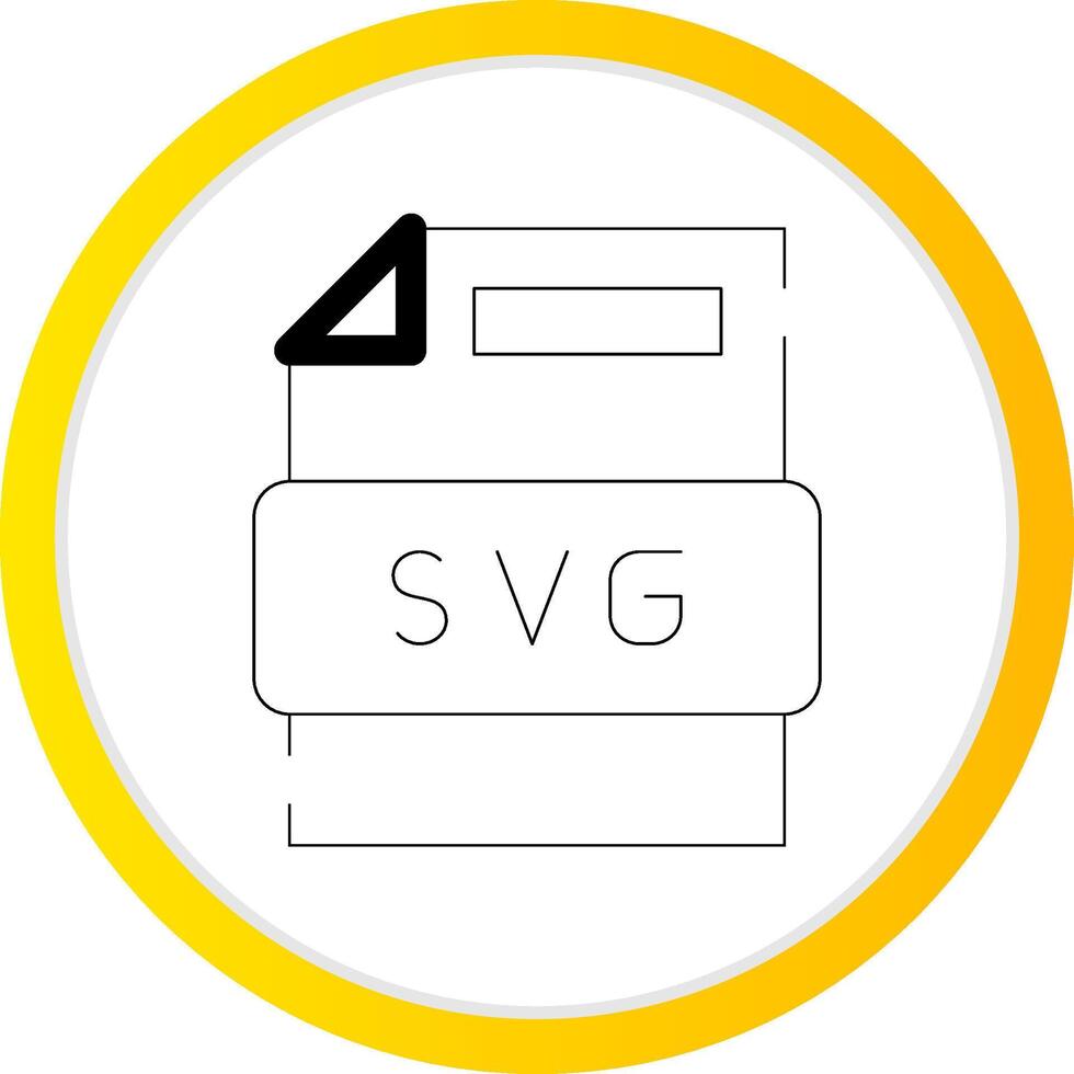 Svg File Creative Icon Design vector