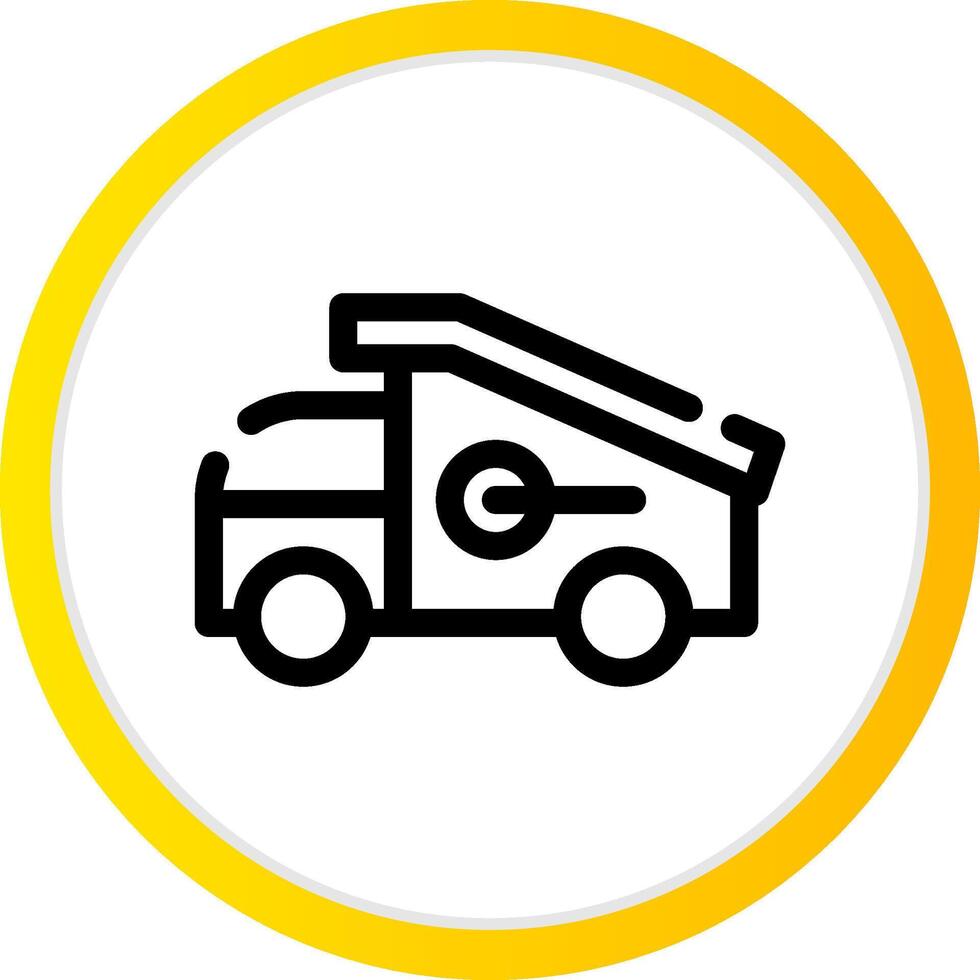 Truck Creative Icon Design vector