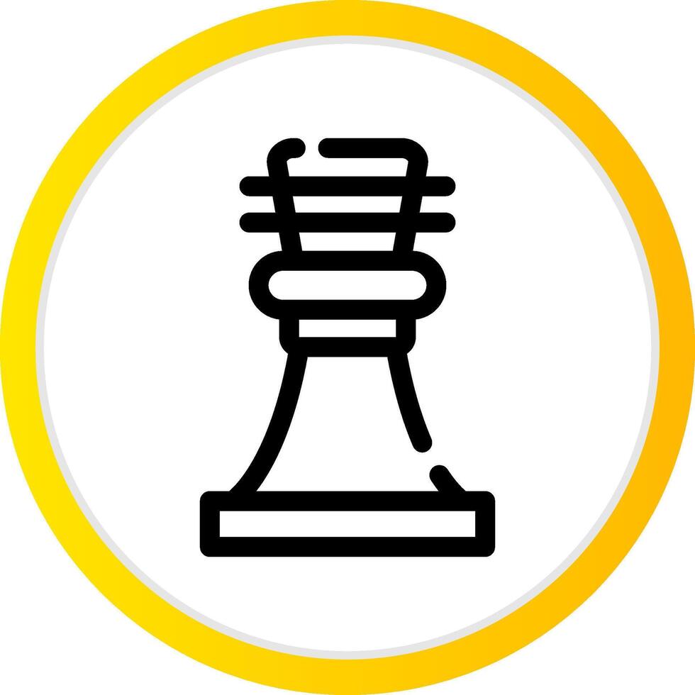 Chess Game Creative Icon Design vector