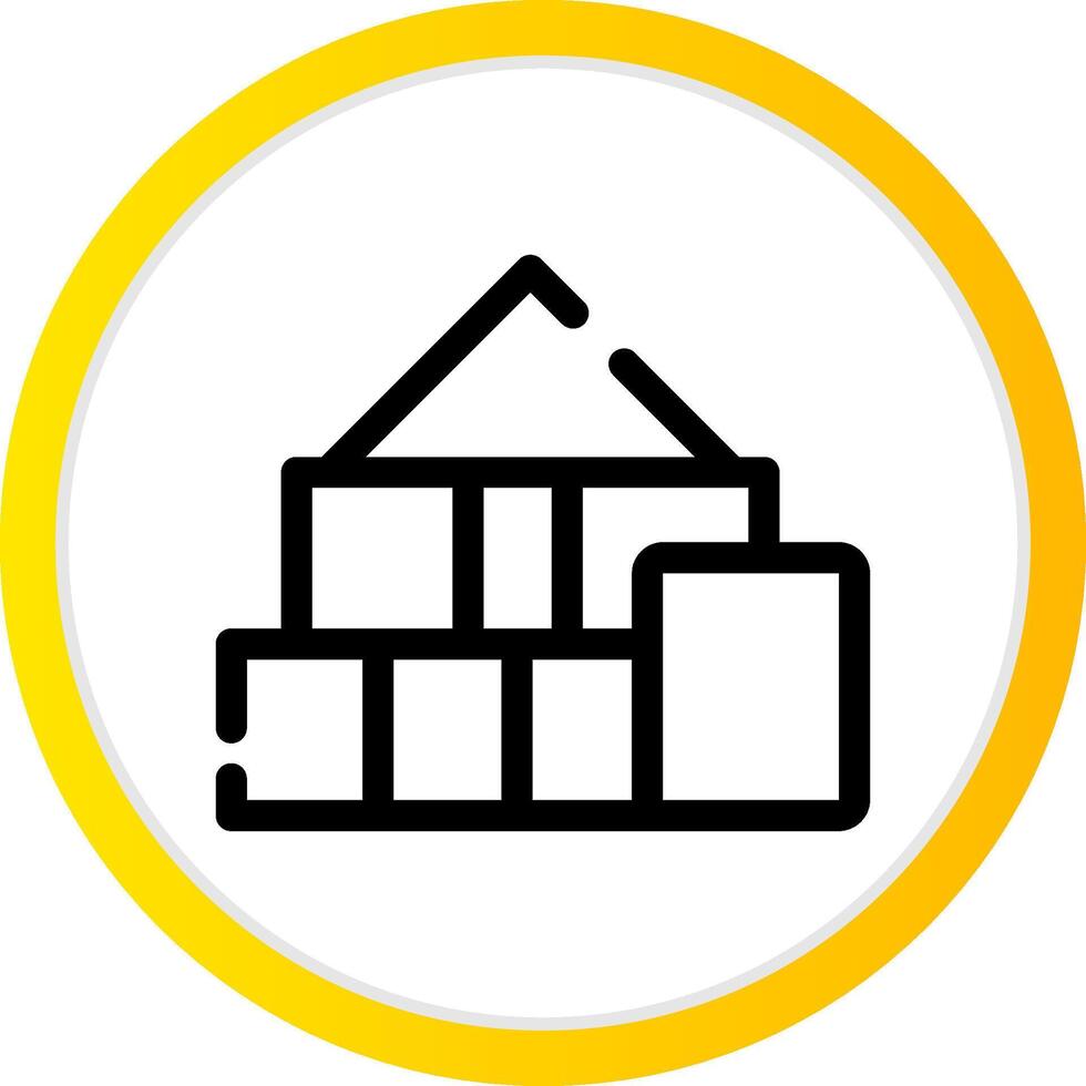 Blocks Creative Icon Design vector