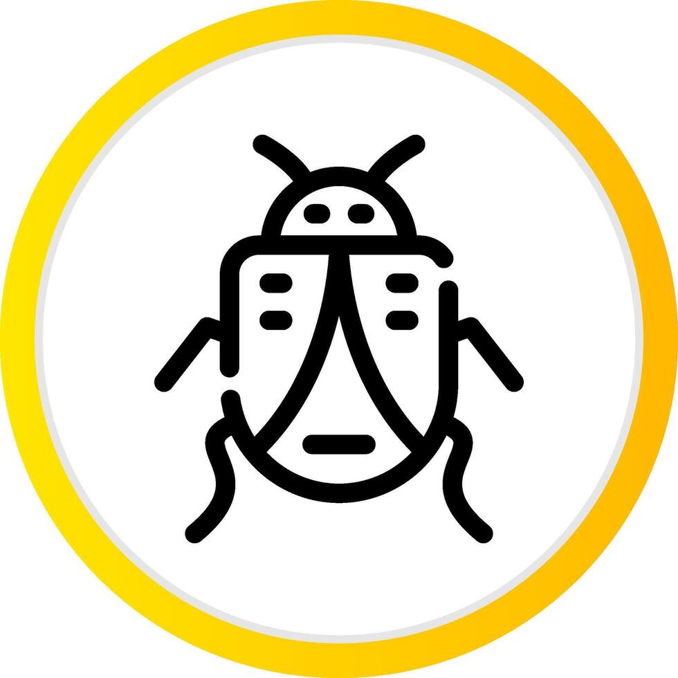 Bug Creative Icon Design vector