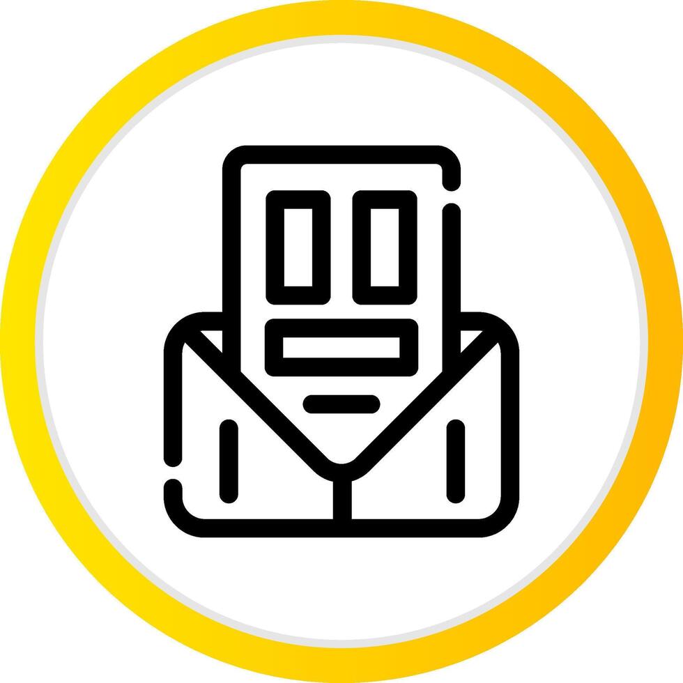 Newsletter Creative Icon Design vector