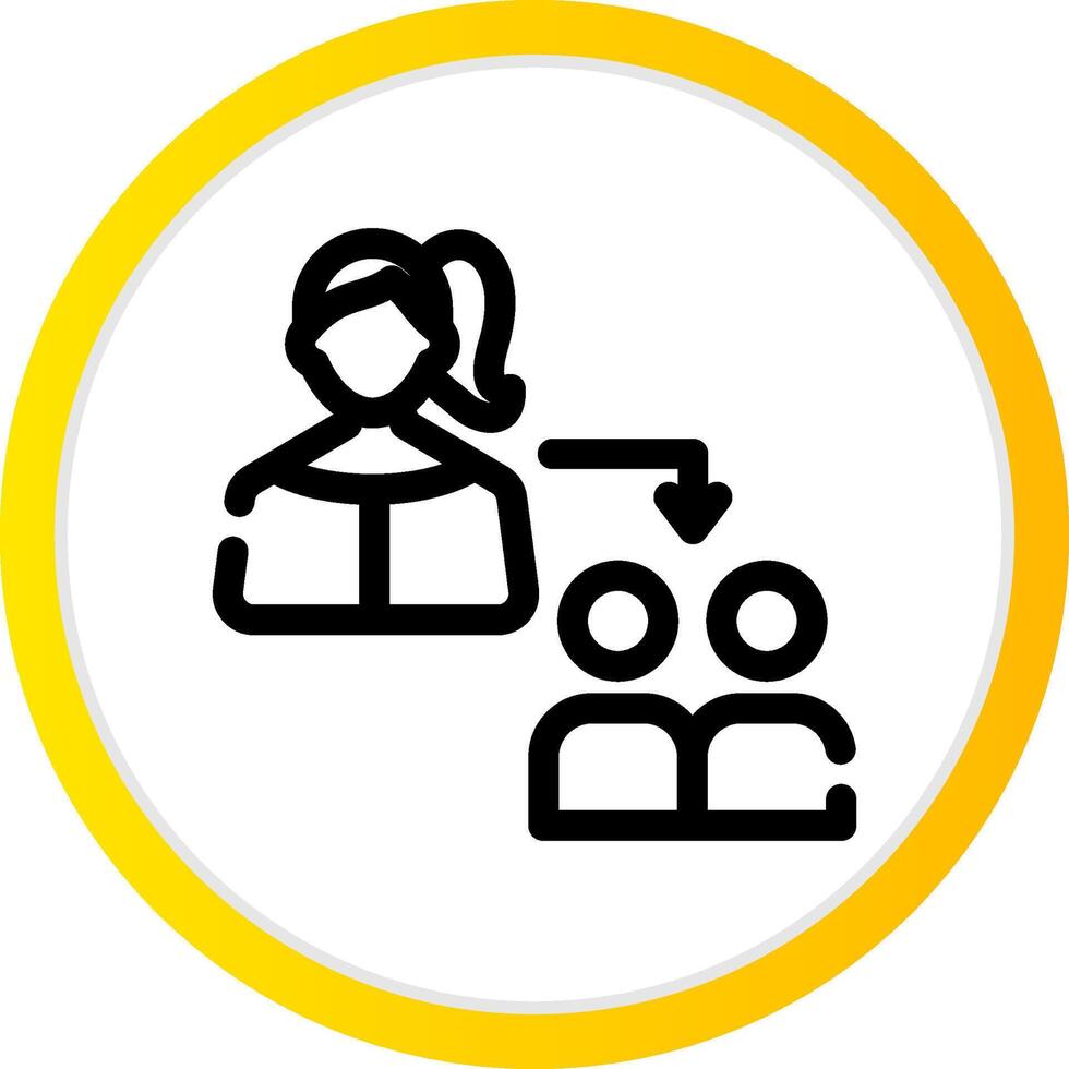 Coaching Creative Icon Design vector