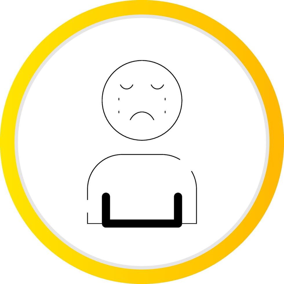 Tears Creative Icon Design vector