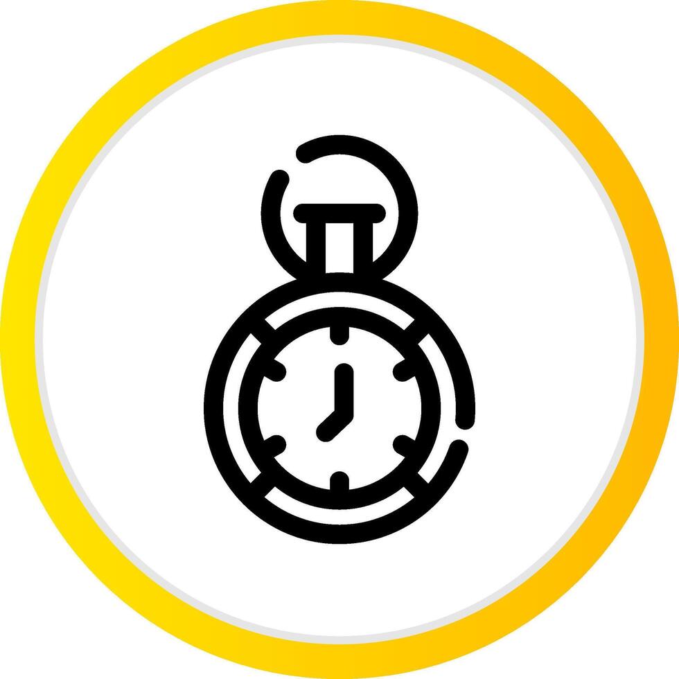 Stopwatch Creative Icon Design vector