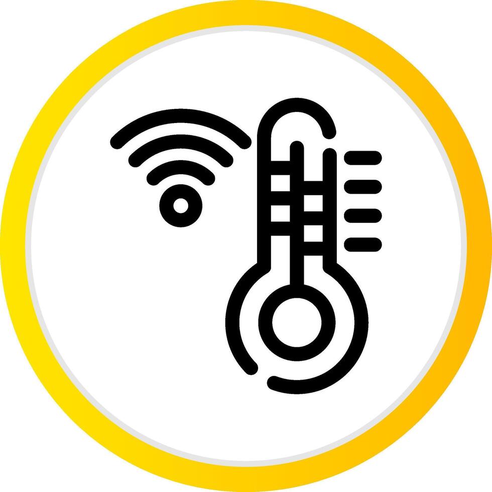 Thermostat Creative Icon Design vector