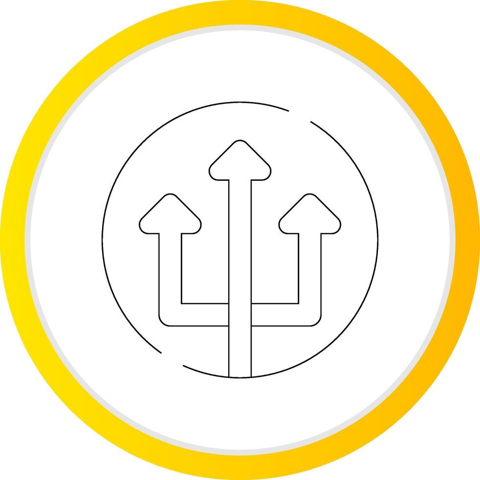 Pathway Creative Icon Design vector