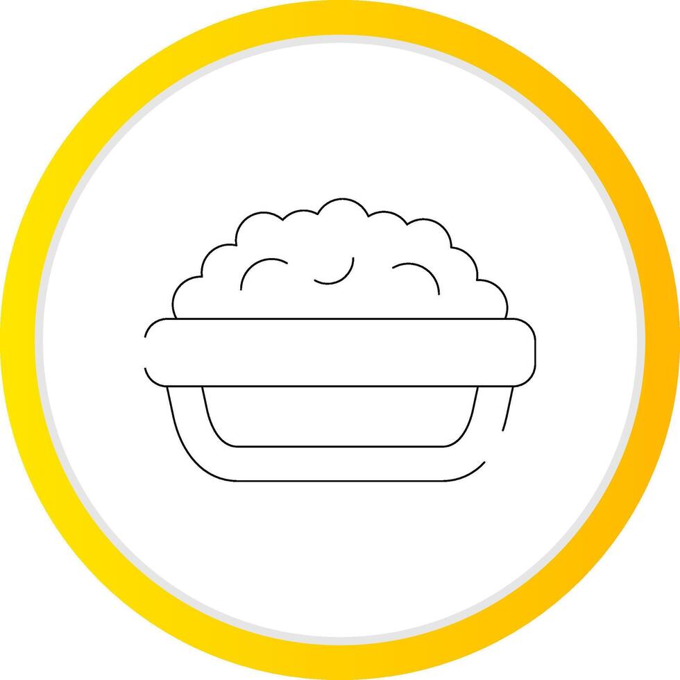 Mac N Cheese Creative Icon Design vector