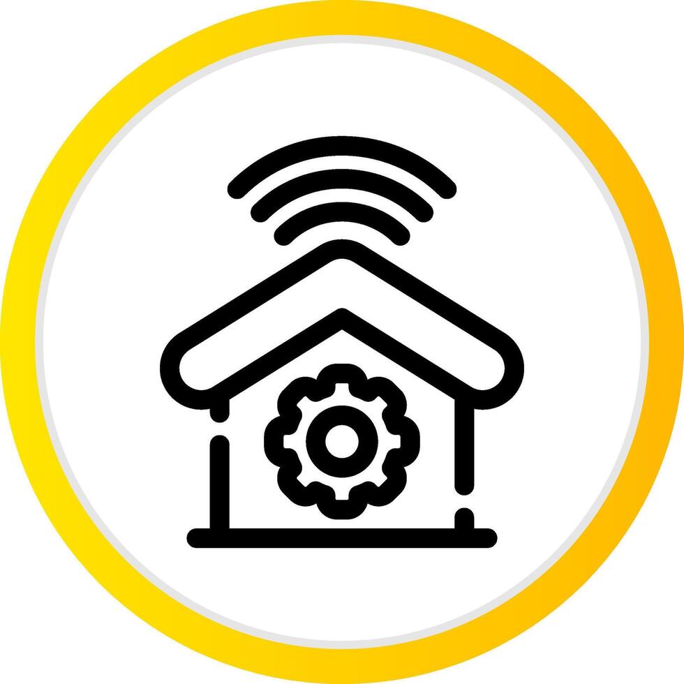 Home Automation Creative Icon Design vector