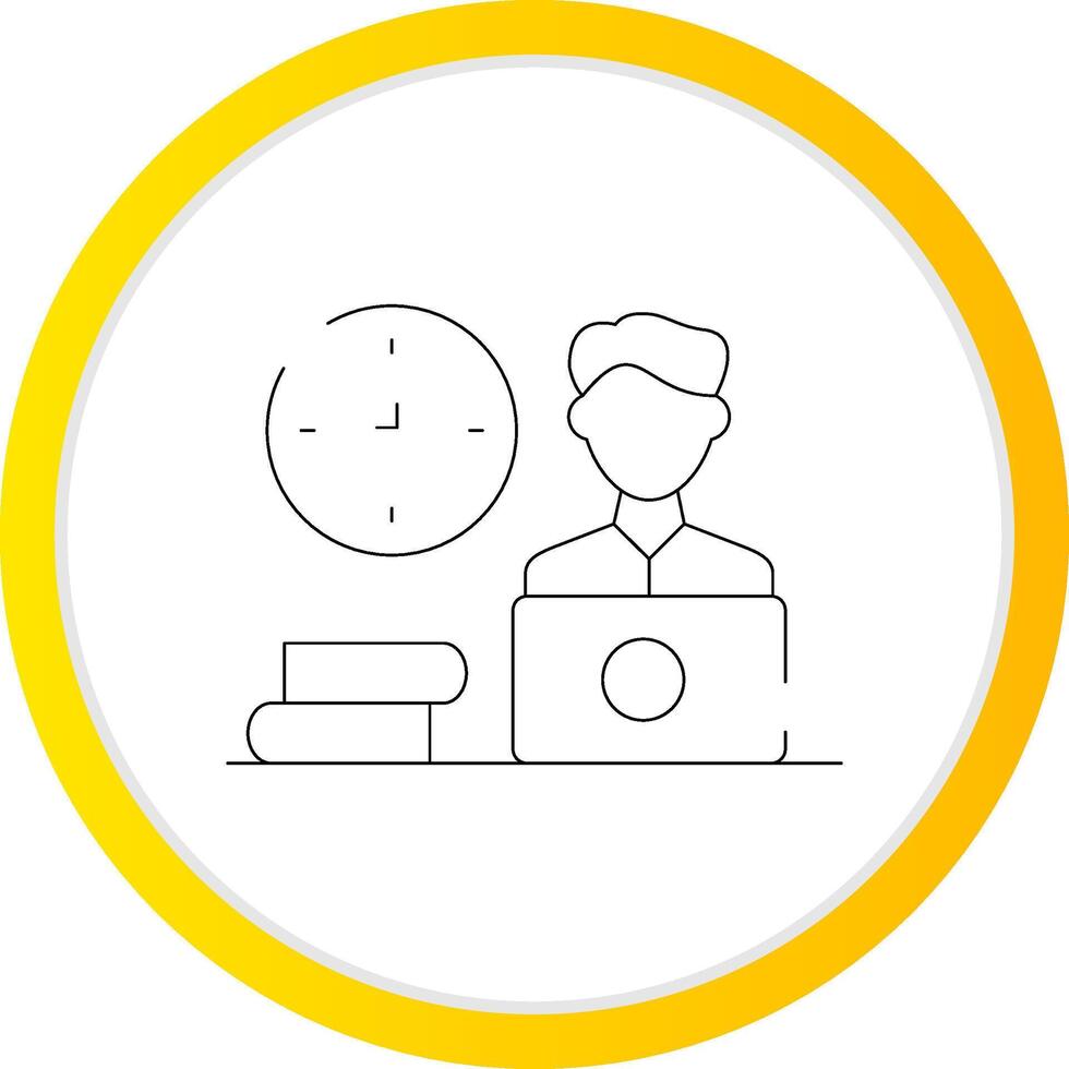 Work Habits Creative Icon Design vector