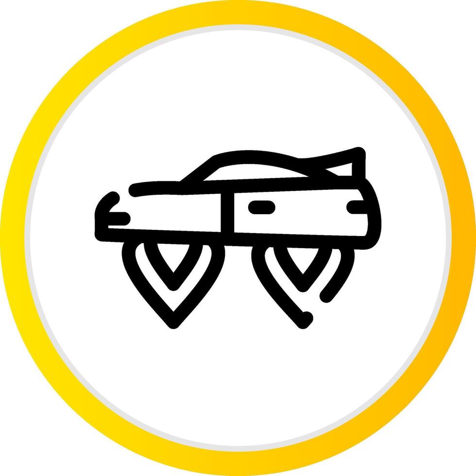 Future Transport Creative Icon Design vector