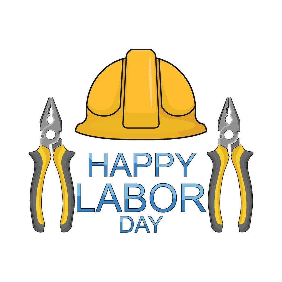 illustration of labor day vector