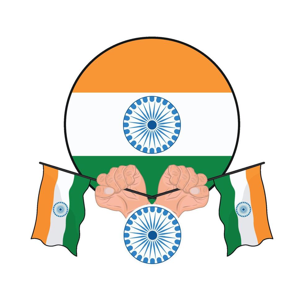 illustration of republic india day vector