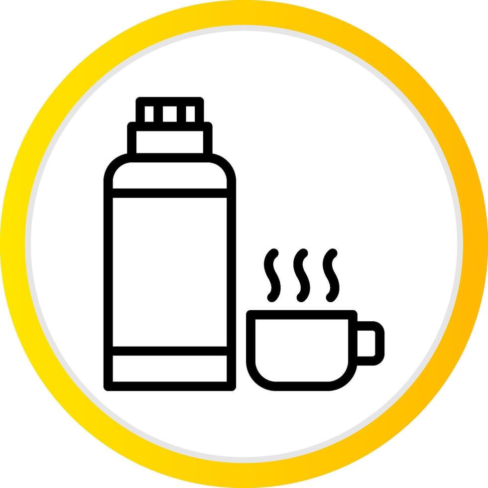 Thermos Creative Icon Design vector