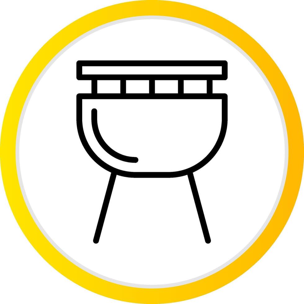 Barbecue Creative Icon Design vector