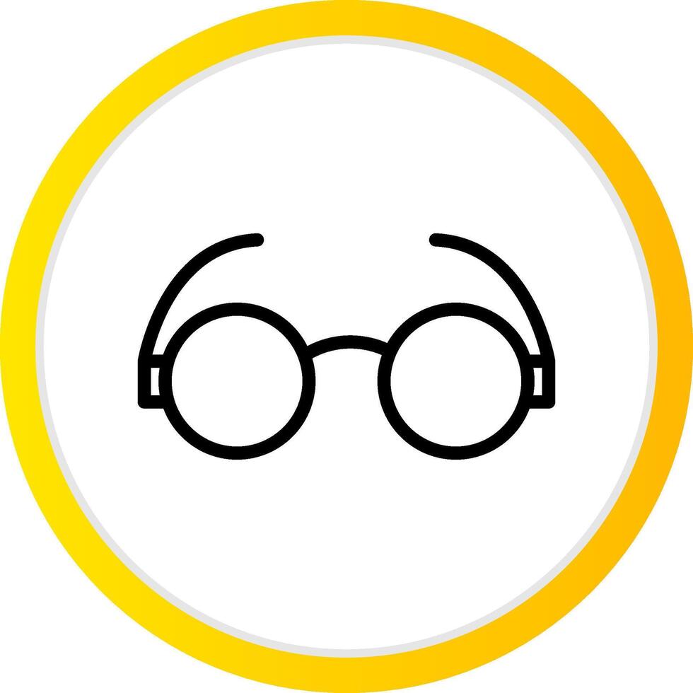 Glasses Creative Icon Design vector