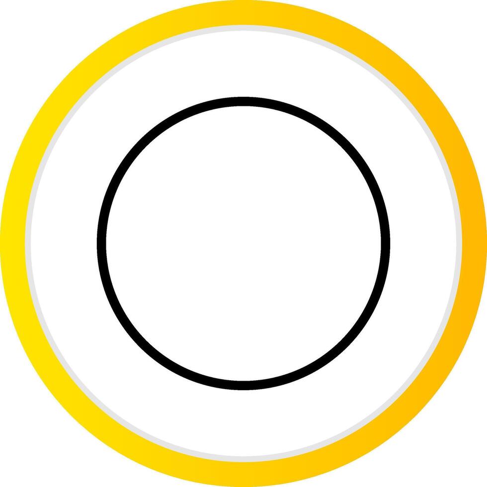 Circle Creative Icon Design vector