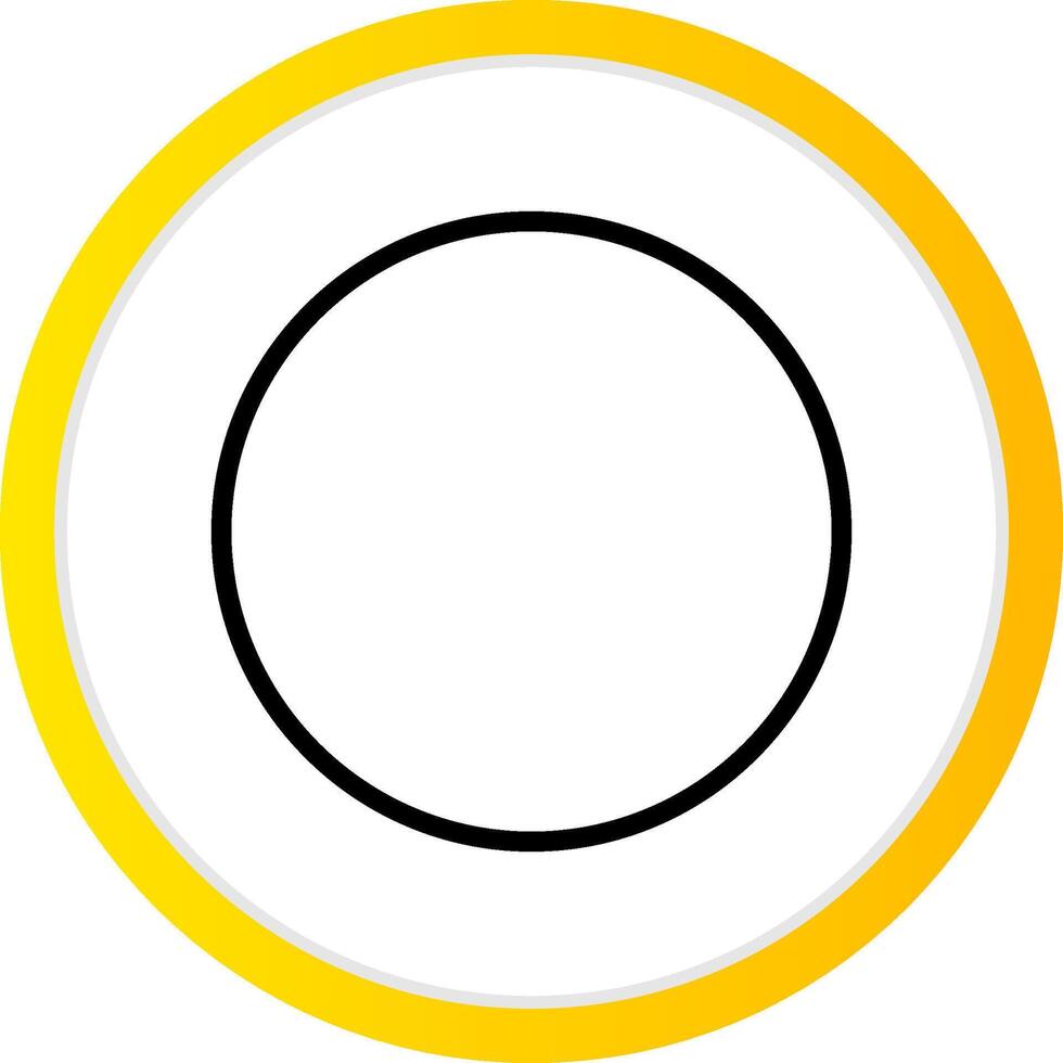 Circle Creative Icon Design vector