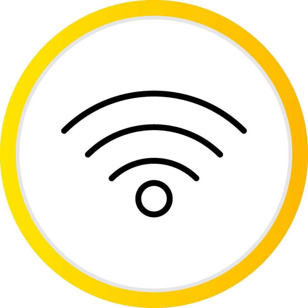 diseño de icono creativo wifi vector