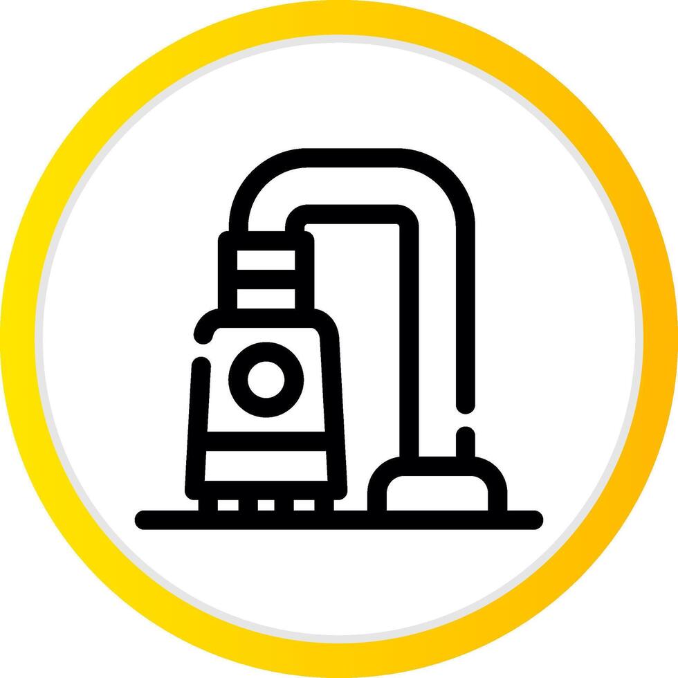 Vacuum Cleaner Creative Icon Design vector