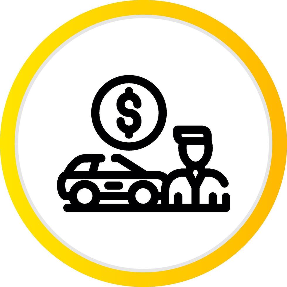 Dealer Incentives Creative Icon Design vector