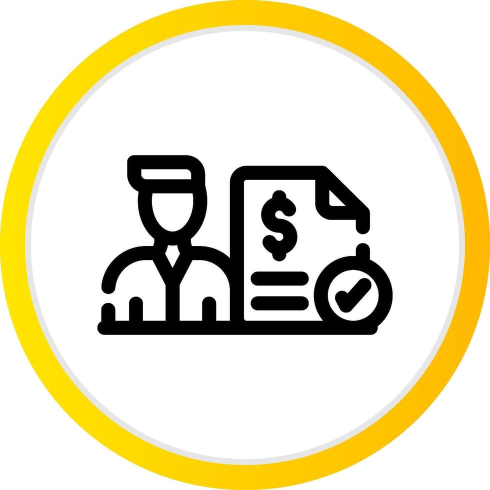 Dealer Invoice Creative Icon Design vector