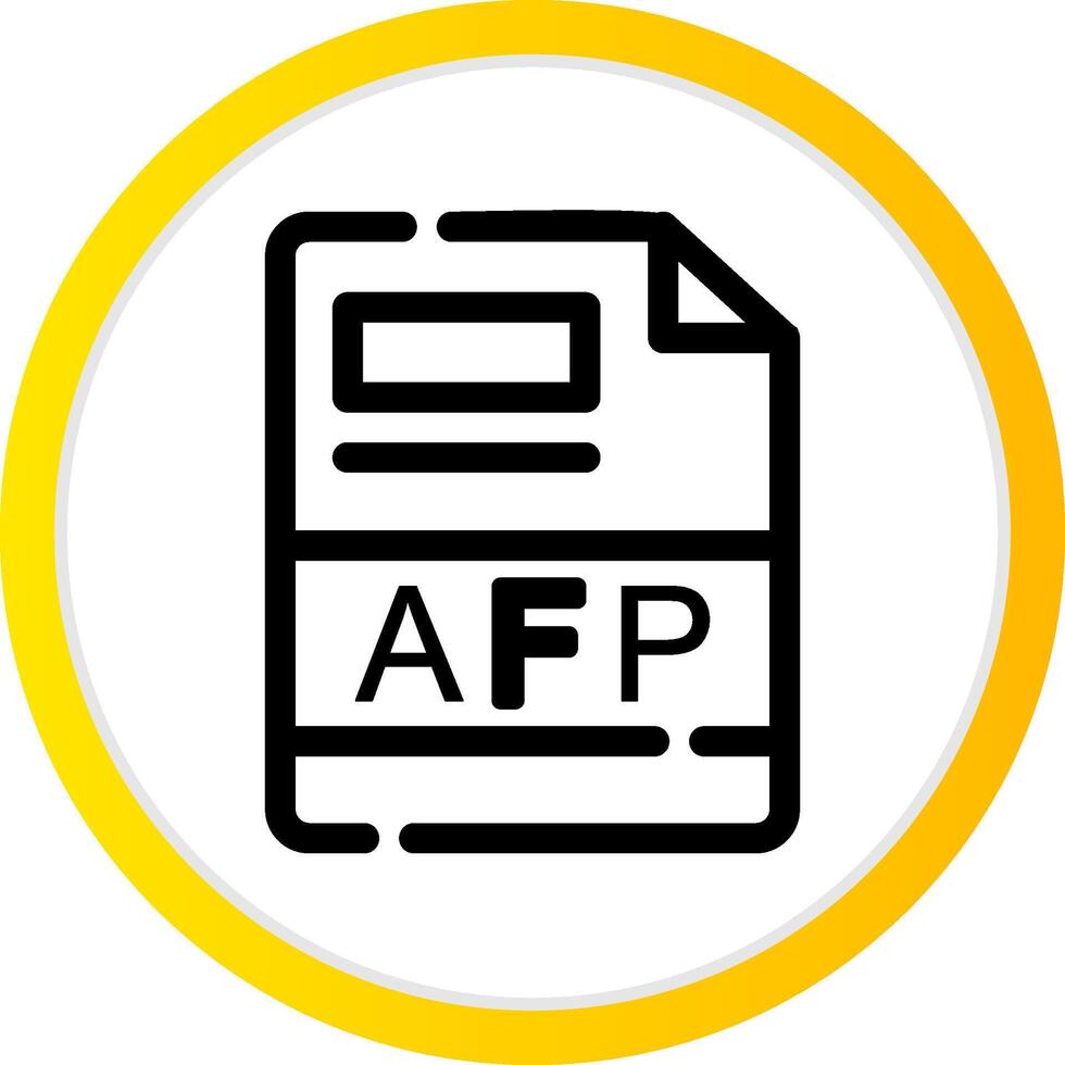AFP Creative Icon Design vector